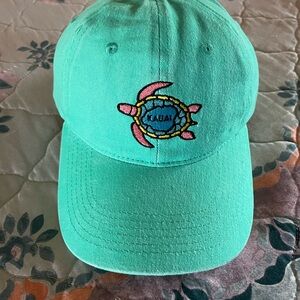 Aqua Turtle Kauai Cap